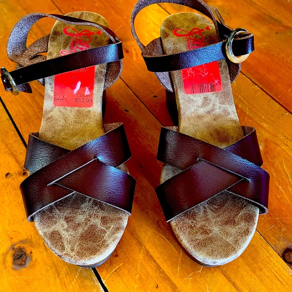 Jelly pop Womens Strappy Heels size 7.5 - Picture 1 of 5